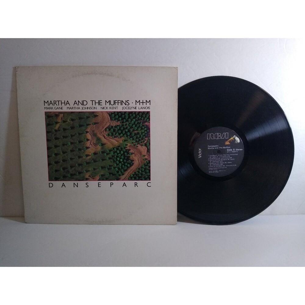Martha and The Muffins - Danseparc LP Record 1983 RCA Victor New Wave 33 RPM